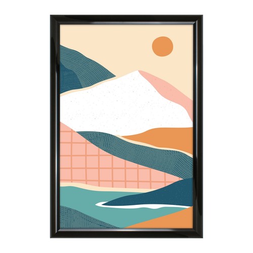 Rounded photo poster - 12", 18"