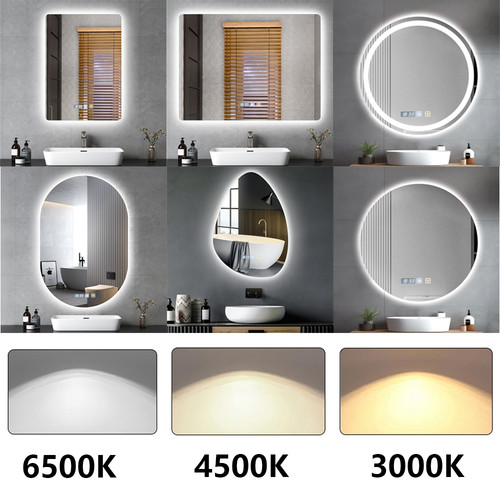Led dimmable lighted bathroom - dimmable,