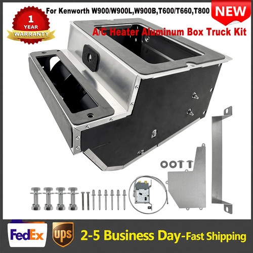 Heater aluminum box truck - a/c,