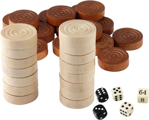 Elegant wooden checkers - elegant,