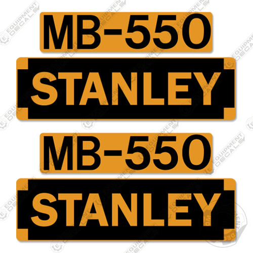 Fits stanley 550 decal kit - stanley, mb-550
