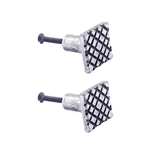 Iron cabinet knob pewter - knob,