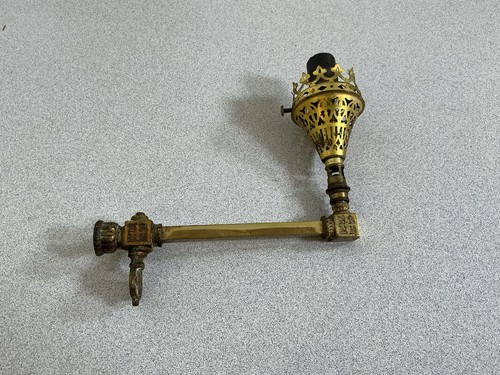 Antique gas brass wall - antique, sconce
