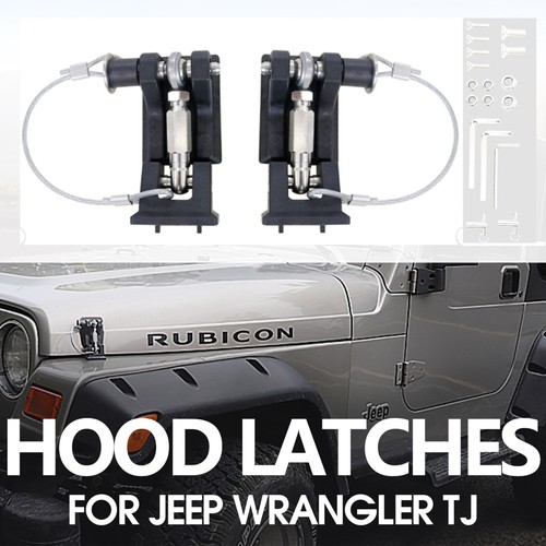 Lockable hood latches - hood,