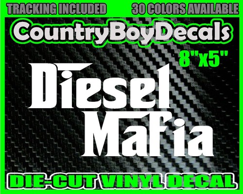 Diesel mafia vinyl decal - vinyl,