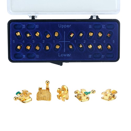 20pc azdent dental ortho gold - ortho,