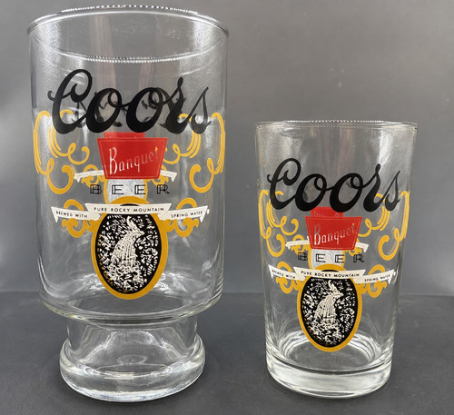 Vintage coors banquet beer - coors,