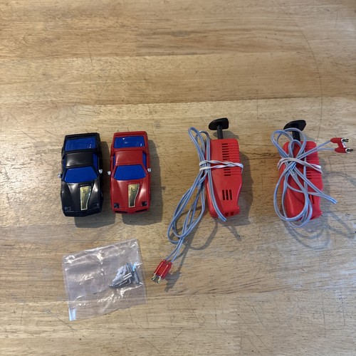 Vtg slot cars controllers - cars,