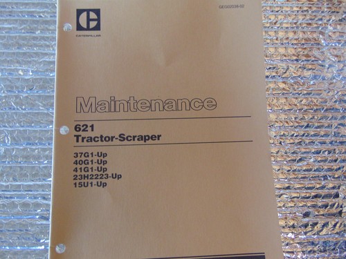 Cat 621 tractot scraper - tractot,