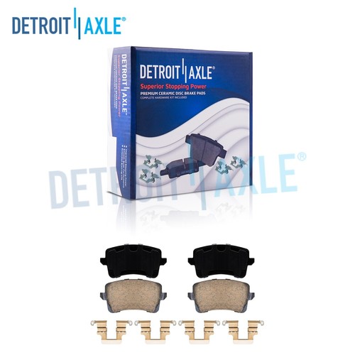 Rear ceramic brake pads - ceramic, for