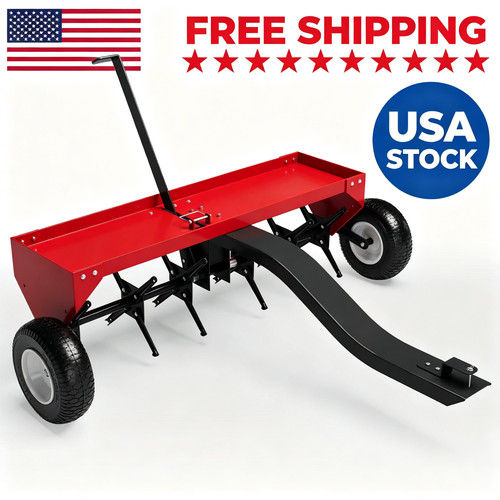 Tow behind lawn - tow, plug