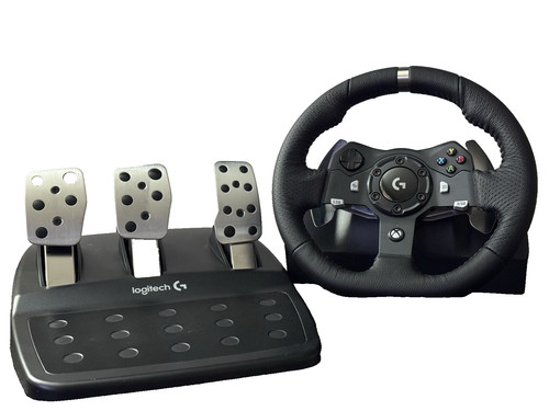 Logitech g920 racing wheel - racing, and