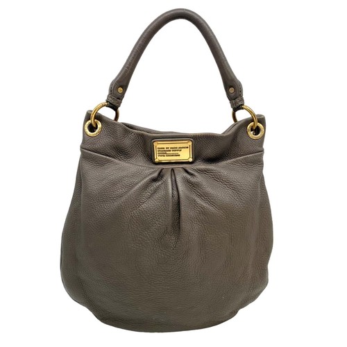 Marc jacobs grey - grey, pebbled