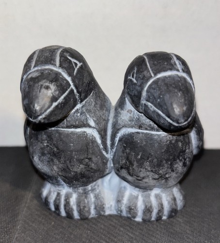Vintage black soapstone double - black,
