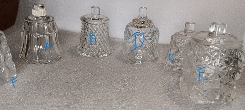 Vntg peg votive glass - vntg,