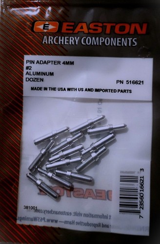 Easton pins small - dz, sizes