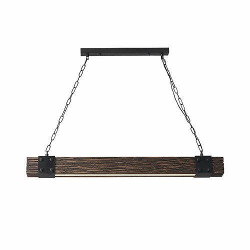 Wood pendant light - pendant,