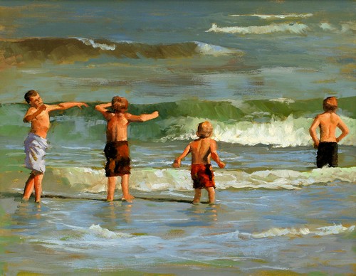 Art giclee printed - giclee, oil
