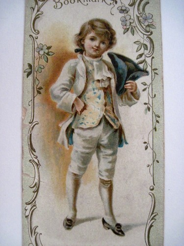 Vintage victorian bookmark - victorian, ad