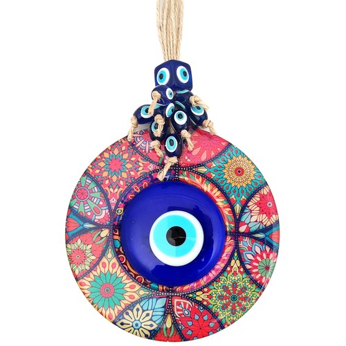 Evil eye decor mandala wall - decor,