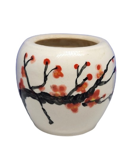 Cherry blossom vase small - vase/small, pot