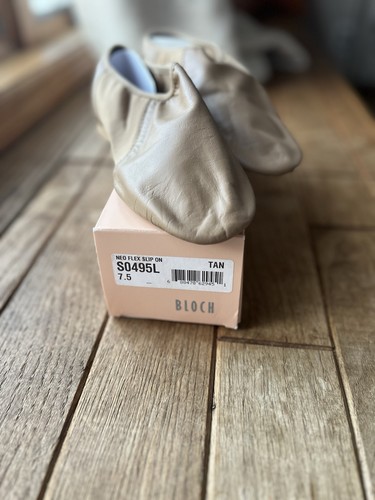 New bloch neo flex s0495l - new, tan