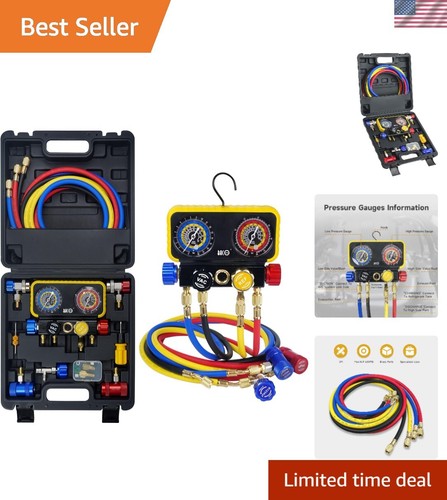 Refrigerant gauge set - refrigerant,