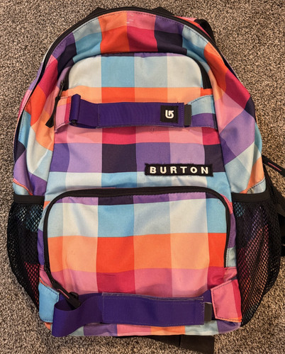 Burton backpack plaid - burton,