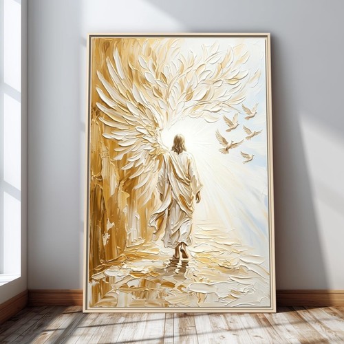 Jesus walking water - jesus,