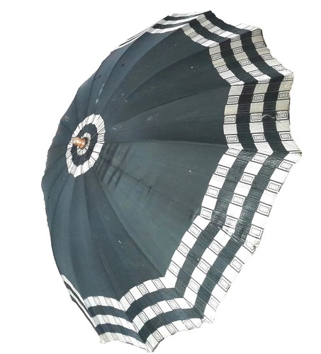 Vintage art deco umbrella - vintage,