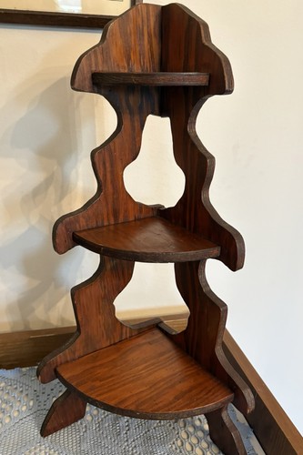Vintage wood tier - vintage, 3-tier