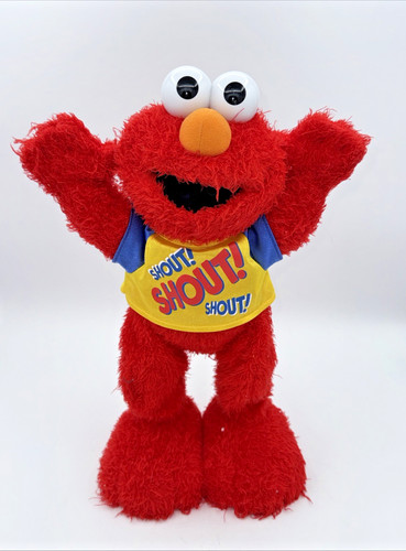 Sesame street elmo shout - street,