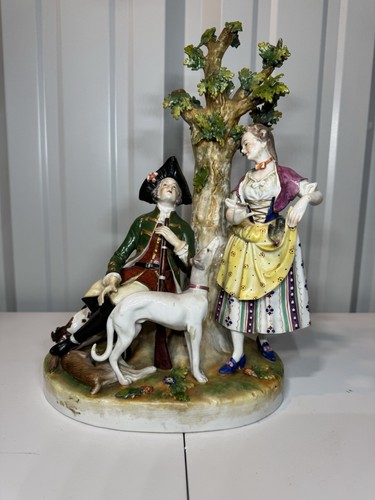 Antique porcelain figurine - antique,