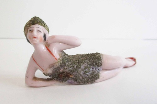 Vintage bathing beauty bisque - beauty,