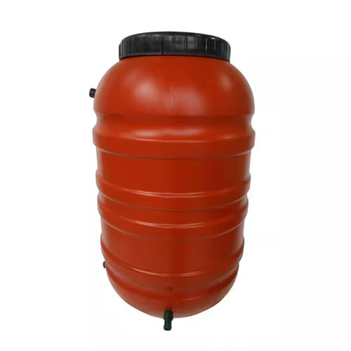 Terra cotta rain barrel - terra, 55