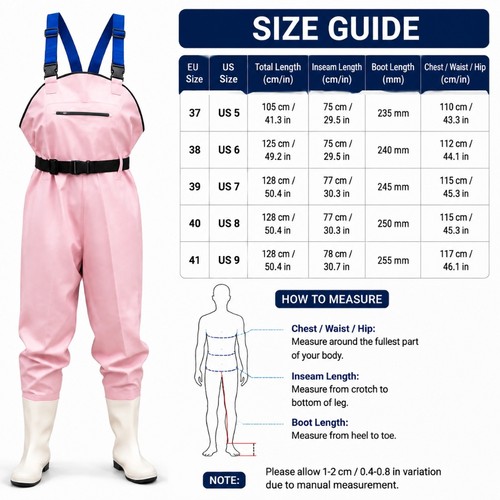 Waterproof chest waders for - chest,