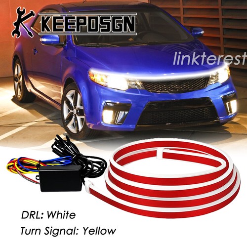 Car led hood light - light, strip