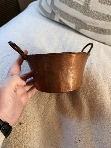 Antique hand hammered copper - antique,