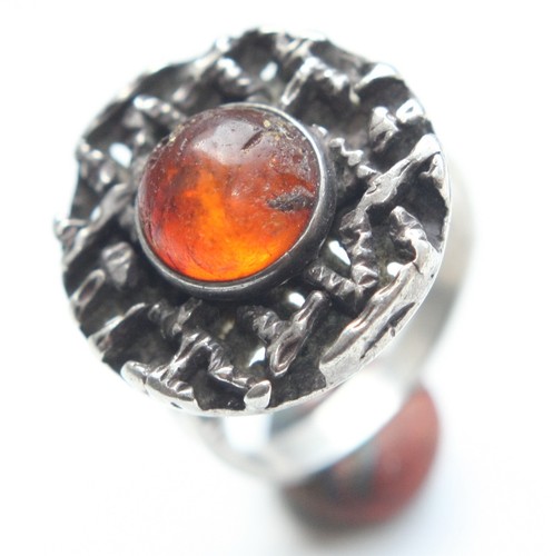 Sterling silver vintage ring - sterling,