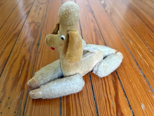 Vintage poodle stuffed animal - vintage,