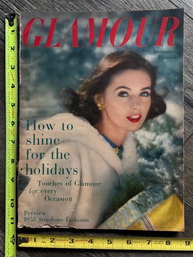Glamour magazine 1957 dec - 1957,