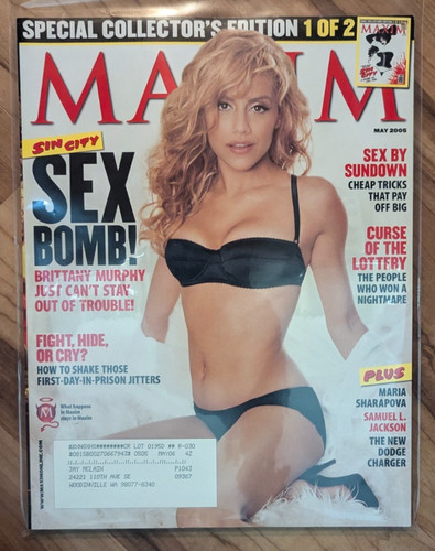 Maxim magazine may 2005 - maxim,
