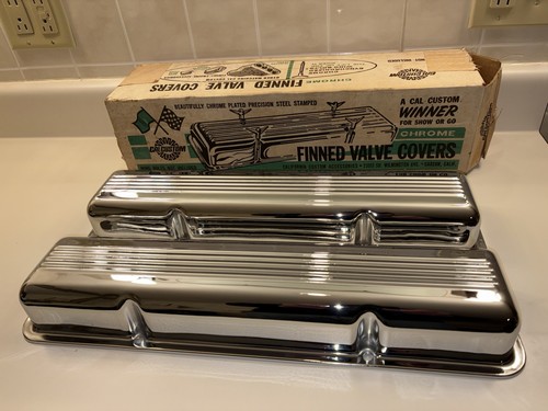 Nos cal custom chrome valve - nos,