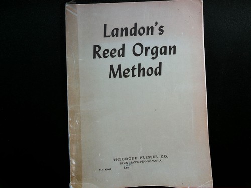 Landon reed organ - reed, method