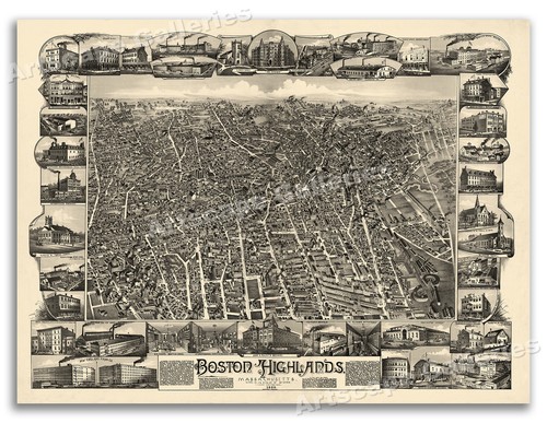 Boston massachusetts 1888 - massachusetts,