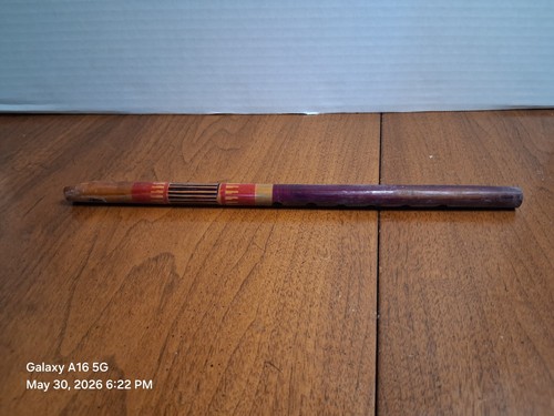 Wood fife flute key - flute, of
