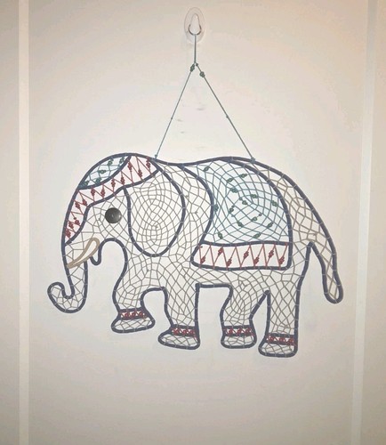 Elephant wall hanging boho - elephant,