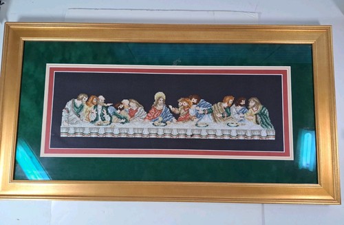 Vintage the last supper framed - vintage,