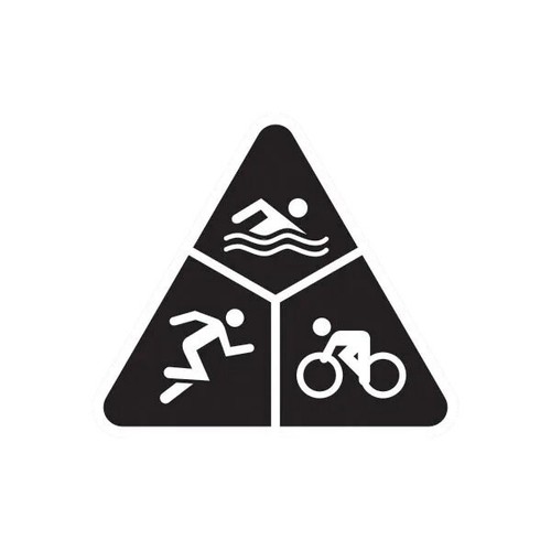 Swim bike run triathlon - bike,