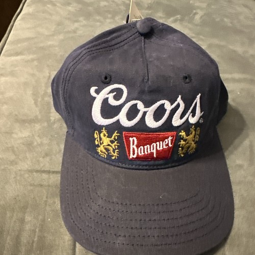 Coors banquet beer hat - banquet, mad